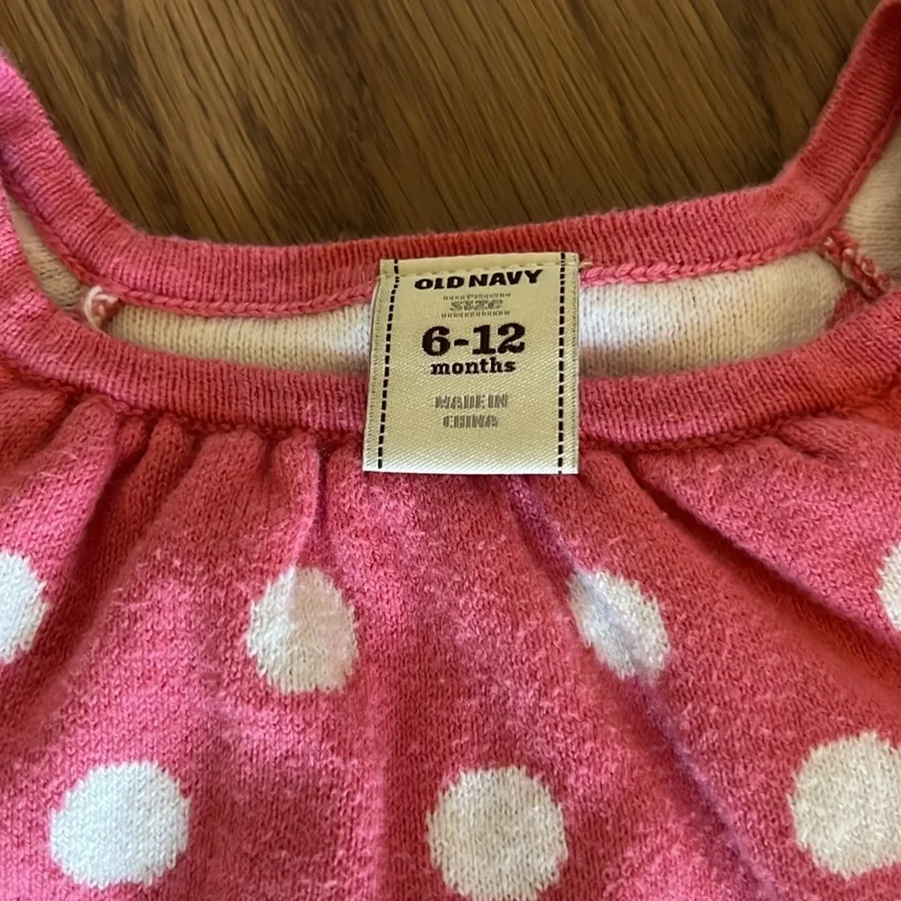 Old Navy polka dot sweater dress